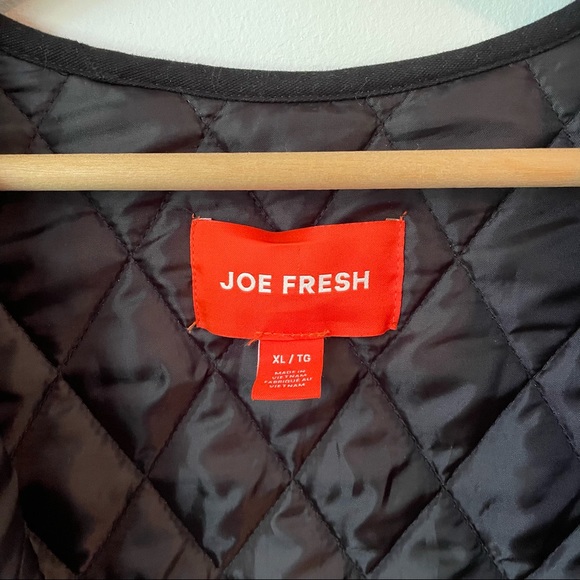 Black Quilted Jacket // Joe Fresh - Picture 2 of 5